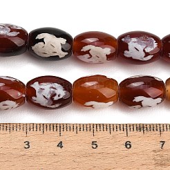 Cuentas de ágata natural hebras&nbsp;GG-CBA4812-A03-10x14MM