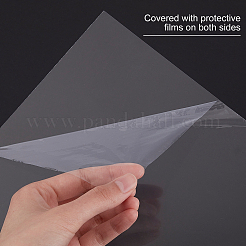 Pannello di plastica trasparente con carta protettiva per la sostituzione della cornice digitale&nbsp;DIY-OC0003-74C
