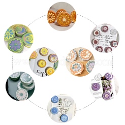 Silikonseife ziehen durch Designs Werkzeugsätze&nbsp;DIY-WH0210-12