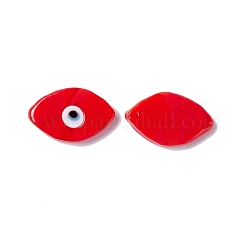 Cabochons au chalumeau mauvais œil faits à la main&nbsp;LAMP-F025-06