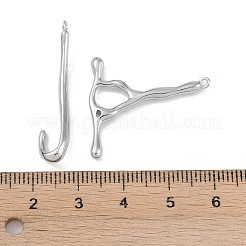 Messing Knebelverschlüsse&nbsp;KK-U020-05P