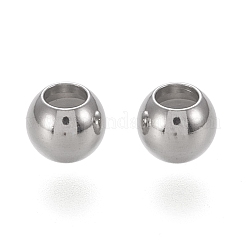 202 Edelstahlperlen&nbsp;STAS-K204-02D-P