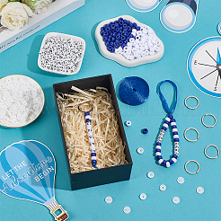 Kit fai da te per realizzare portachiavi a tema stagione di laurea&nbsp;DIY-PH0032-84