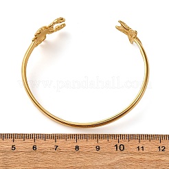 304 Edelstahl-Armreife für Damen&nbsp;BJEW-C123-01A-G