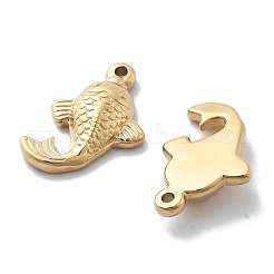 PVD-Vakuumbeschichtung 304 Edelstahlanhänger&nbsp;STAS-R130-34G