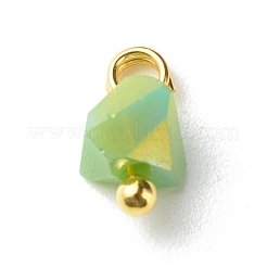Glas Charms galvanisieren&nbsp;PALLOY-JF00821-04