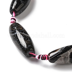 Filo di perline di agata naturale&nbsp;G-K334-04A