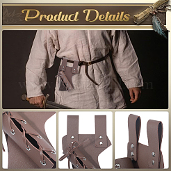 Fundas de cuero de PU para cuchillos y espadas&nbsp;AJEW-WH20001-90C-02