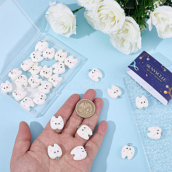 30pcs pendentifs en résine opaque&nbsp;RESI-SC0006-85