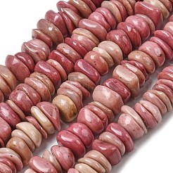 Chapelets de perles en rhodonite naturelle&nbsp;G-A285-A09-01