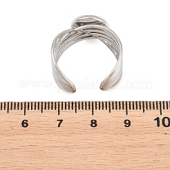Offene Manschettenringkomponenten aus Edelstahl 304&nbsp;STAS-F366-06B-P