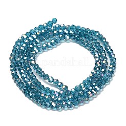 Perles en verre transparentes&nbsp;LS-EGLA-A035-T3mm-B12