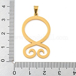 Anhänger aus Edelstahl 304&nbsp;STAS-Z076-5G
