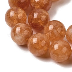 Chapelets de perles de jade blanche naturelle&nbsp;G-H348-10mm-10