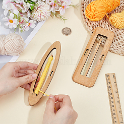 1 Satz Holz-Strickwebstühle und Schiffchen&nbsp;WOOD-BC0001-38C