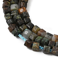Natürliche afrikanische türkis (jasper) perlen stränge&nbsp;G-RM241221-K6