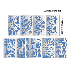 9 Stil Stanzschablonen aus Stahl&nbsp;DIY-BC0002-76A