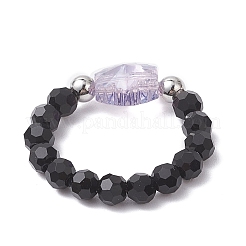 Glasfingerringe&nbsp;RJEW-JR00948