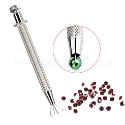 Edelstahl 4 Zinken Strass Krallen Pinzette&nbsp;TOOL-L010-006