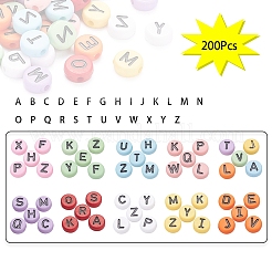 Perline acriliche opache 200pz stile 10&nbsp;MACR-YW0001-44