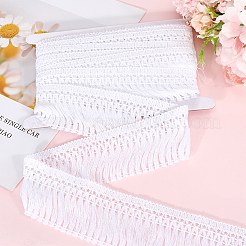 Franges en dentelle de coton garnitures de pampilles&nbsp;OCOR-GF0005-07B-02