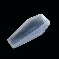 Figurine di selenite naturale della bara di halloween&nbsp;DJEW-PW0021-26A