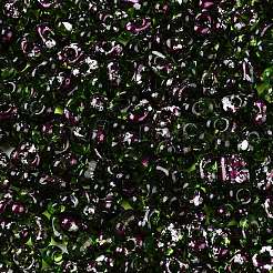 Perline di vetro dipinte a spruzzo picasso&nbsp;SEED-T006-04-18