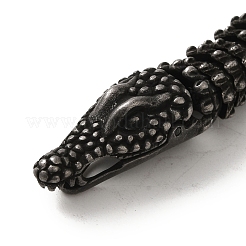 Bracelets serpent en acier inoxydable 304 pour femmes et hommes&nbsp;BJEW-Q341-01B