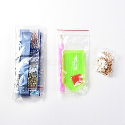 DIY Diamant Malerei Schlüsselbund Kits&nbsp;DIY-WH0227-11