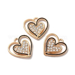 Legierung rhinestone-anhänger&nbsp;ALRI-Q236-03LG