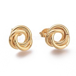 Ring 304 Edelstahl Schmuck-Sets&nbsp;SJEW-M097-06G
