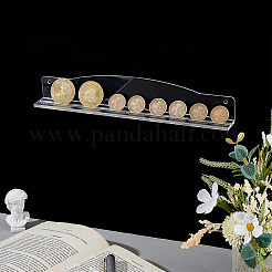 Vitrines de pièces de monnaie en acrylique&nbsp;ODIS-WH0038-134