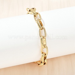 304 Edelstahl-Kabelkettenarmbänder für Damen&nbsp;BJEW-Z143-10G