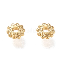 Perles d'espacement en alliage écologique&nbsp;PALLOY-WH0109-02G-NR