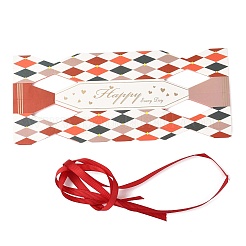 Sechseckige Bonbonform romantische Hochzeitsgeschenkbox&nbsp;CON-L025-B02
