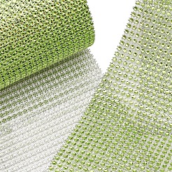 Plastik Mesh Strass Trimmen&nbsp;DIY-BC0001-03D