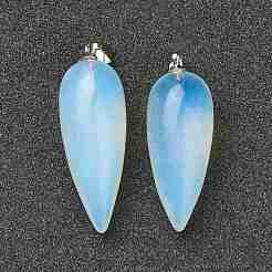 Opalite spitze Anhänger&nbsp;G-F705-01N-P