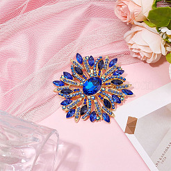 1 broche en alliage de strass&nbsp;JEWB-MA0001-01B