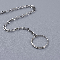 Kronleuchter Sonnenfänger Prismen Oktogon Glas Chakra hängen Anhänger&nbsp;AJEW-G025-C05