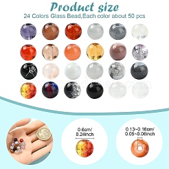 Kit per la creazione di bracciali con perline rotonde fai da te&nbsp;DIY-YW0012-92