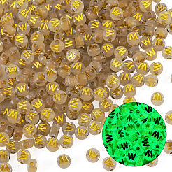 50g leuchtende transparente Acrylperlen&nbsp;OACR-TAD0001-01W
