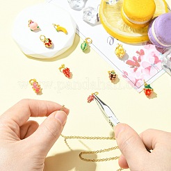 10pcs 10 Arten Legierungs-Emaille-Charms&nbsp;FIND-CJ0005-18