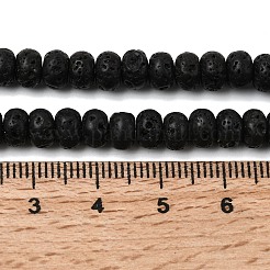 Natürliche Lavasteinperlenstränge&nbsp;G-A280-A18-01