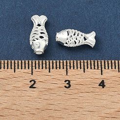 925 Sterling Silber Hohlperlen&nbsp;STER-A050-08S