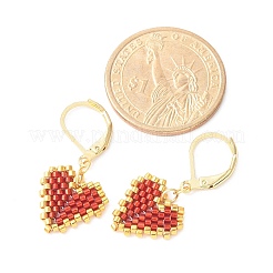 Orecchini a leva in acciaio inossidabile 304 per donna&nbsp;EJEW-MZ00408-07