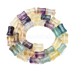 Fluorit natürlichen bunten Perlen Stränge&nbsp;G-H051-B01-02