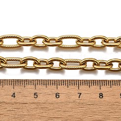304 Edelstahl-Kabelkettenhalsketten&nbsp;NJEW-R023-11G