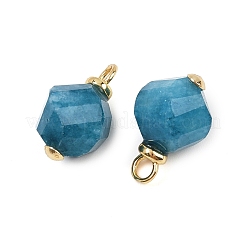 Gefärbt natürliche weiße Jade Anhänger&nbsp;KK-B157-41A-02
