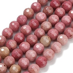 Chapelets de perles en rhodonite naturelle&nbsp;G-C280-B19-6mm