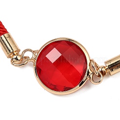 12 pz 12 colori braccialetti in poliestere&nbsp;BJEW-P340-13H-G